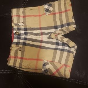 Authentic Burberry Baby Boy shorts